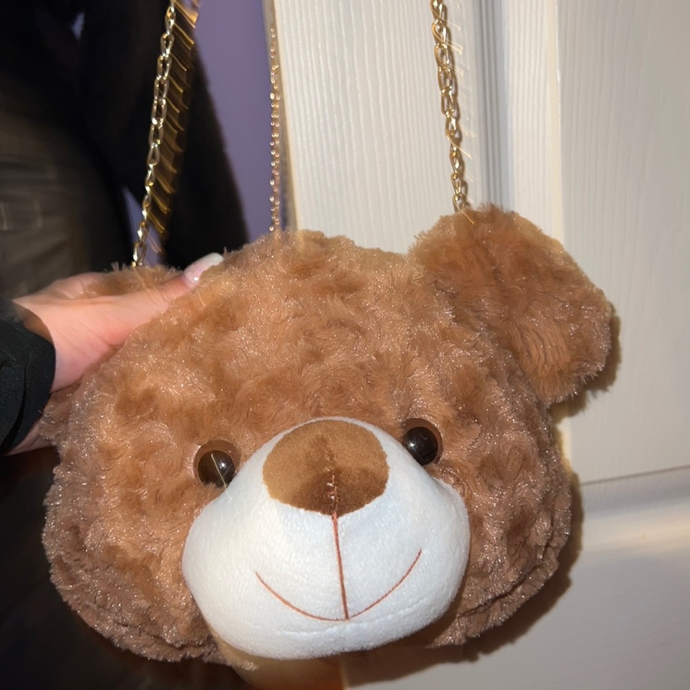 Teddy bear purse